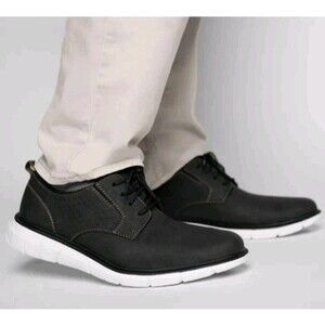 NIB Dockers Men's Fontera 24 Lace Up Loafers Dress Shoe Black Oxfords Size 11